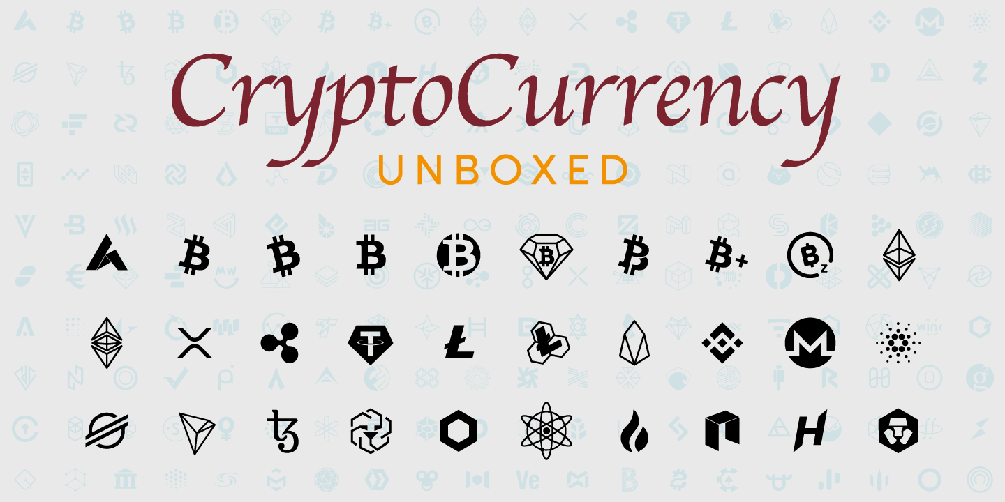 crypto icon font